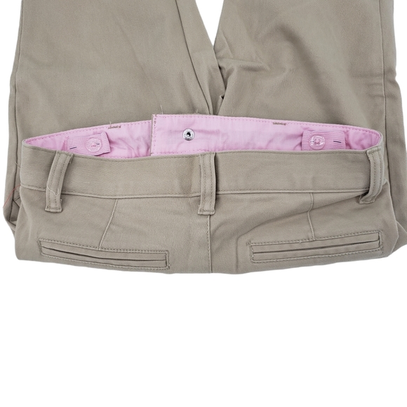 NWT Cat & Jack Girls School Uniform Pants Size 10 - Two Pack Blue And Beige - Picture 5 of 8